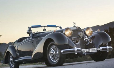 1939年款奔驰540K Special Roadster 企业家收藏网