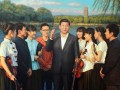 习大大是怎么工作的，你一定没有见过！油画中的习大大