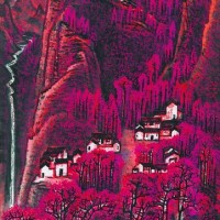 嘉德“大观之夜”六大金刚成交逾5亿 《万山红遍》1.84亿成交