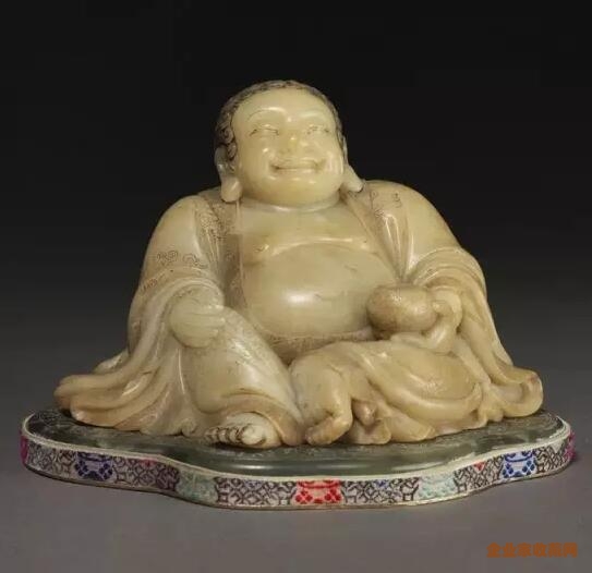 清代寿山石弥勒佛