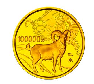 2015 中国乙未（羊）年纪念金币