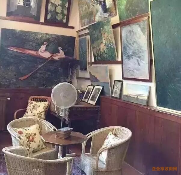 画室，还是一个世纪以前的模样。