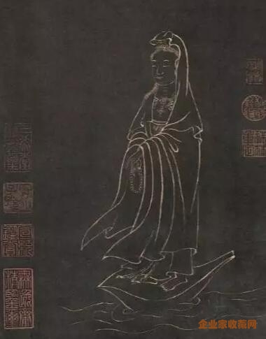 ▲ 明 邢静慈《大士像》 台北故宫博物院藏