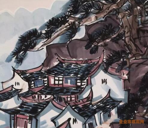 林风眠（1900-1991）山居图