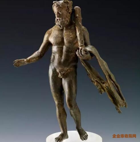 赫拉克勒斯雕像 公元1至3世纪 青铜