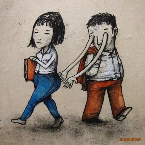 内涵插画，只有成熟的人才懂...