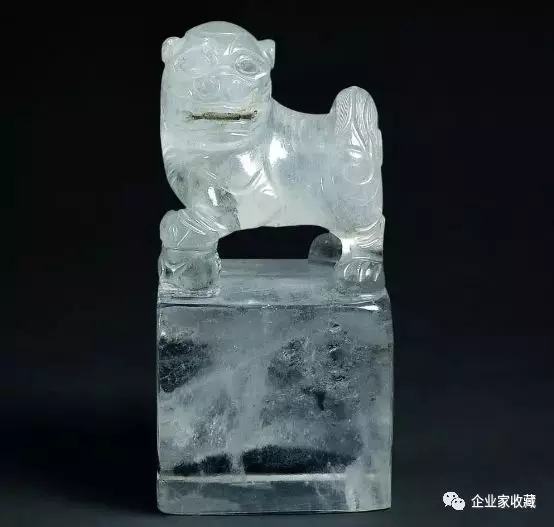 清代水晶工艺品，精美绝伦！