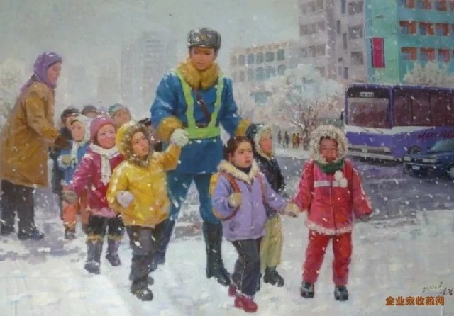 金正恩访华，看看画家笔下的朝鲜！