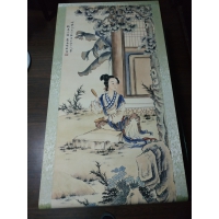 陈缘督工笔《仕女画》